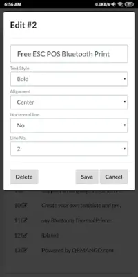 POS Bluetooth Thermal Printer android App screenshot 9