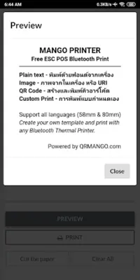 POS Bluetooth Thermal Printer android App screenshot 10
