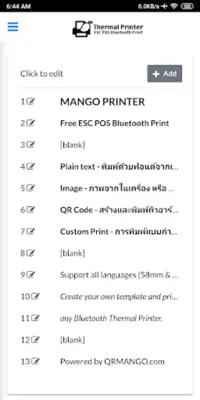 POS Bluetooth Thermal Printer android App screenshot 11