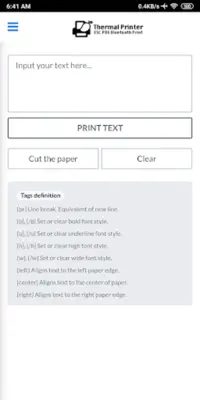 POS Bluetooth Thermal Printer android App screenshot 7